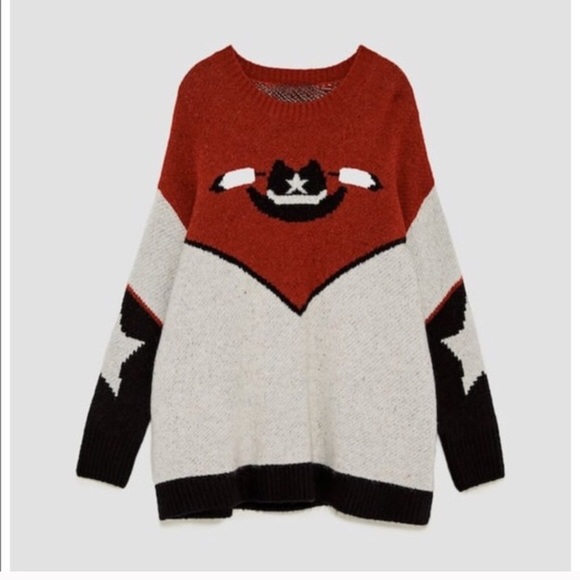 Zara | Sweaters | Zara Western Cowboy 
